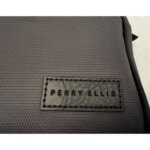 PERRY ELLIS PORTFOLIO Men's Grey  Travel Kit With Non Skid Bottle &  Handle New - Picture 11 of 16